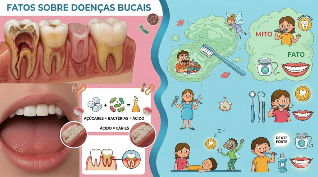 Por que mitos sobre saúde bucal pegam tão bem?
