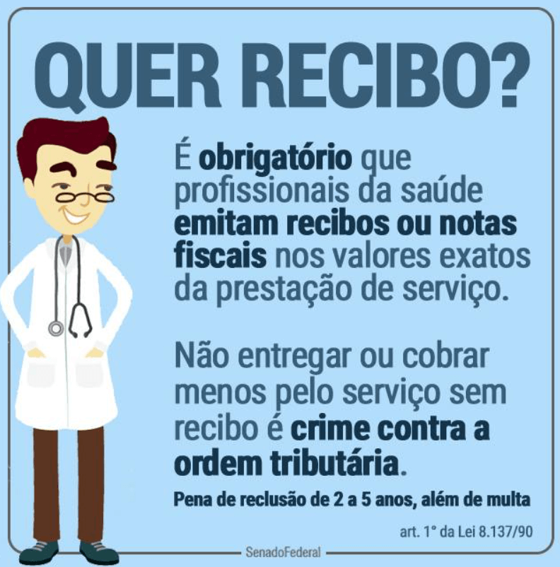 recibo dentista imposto de renda
