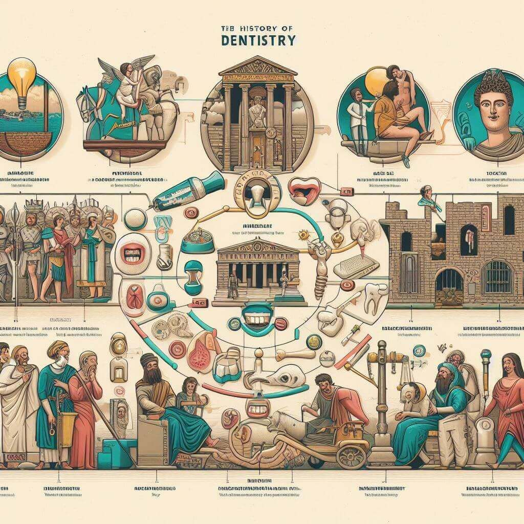 infográfico História da Odontologia