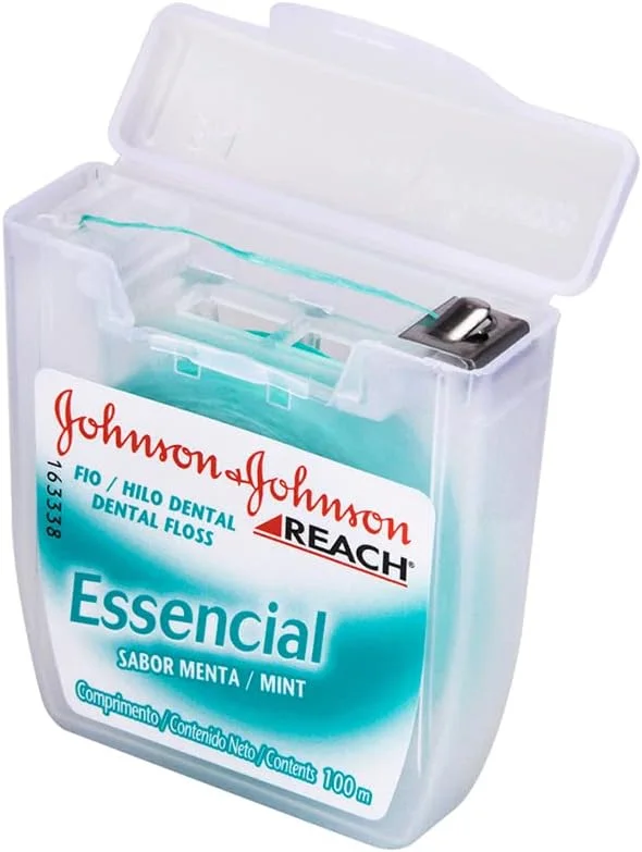 Fio dental JOHNSON & JOHNSON Reach Essencial Menta