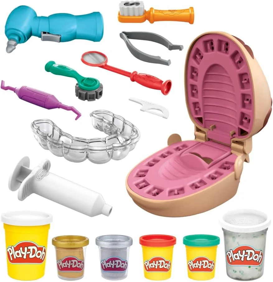 Play Doh conjunto massinha Brincando de Dentista jpg