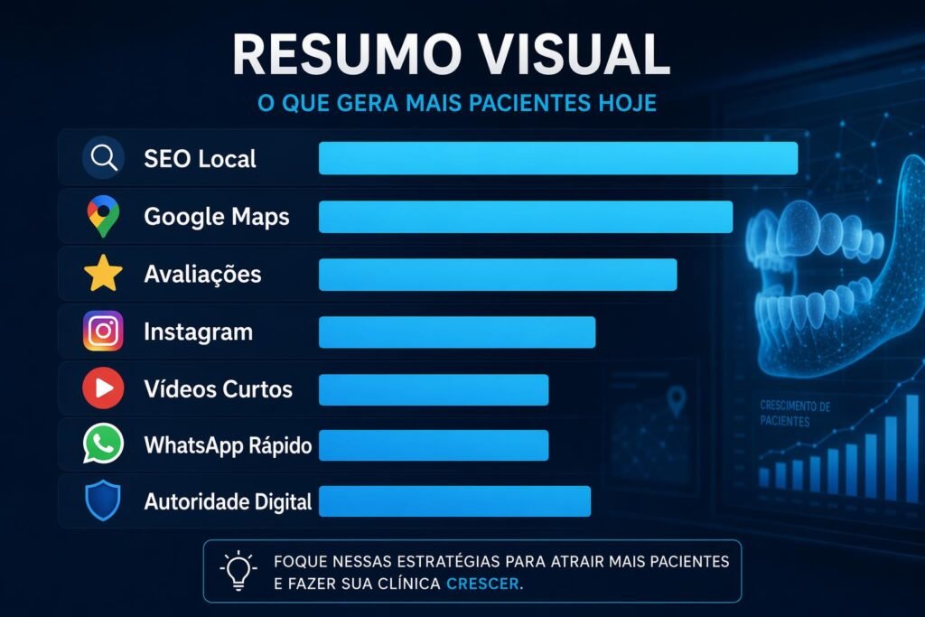 Resumo Visual O marketing que esta transformando clinicas odontologicas